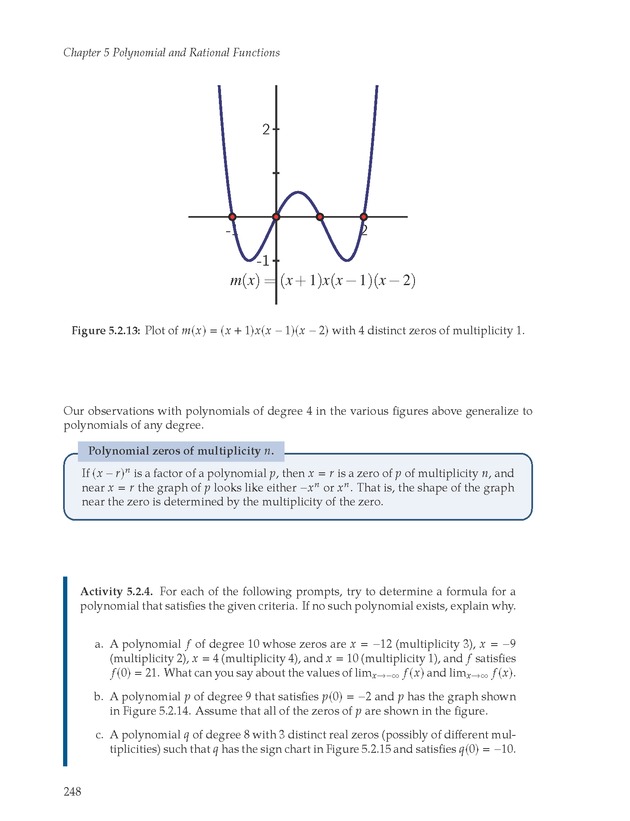 Active Preparation for Calculus - Page 248